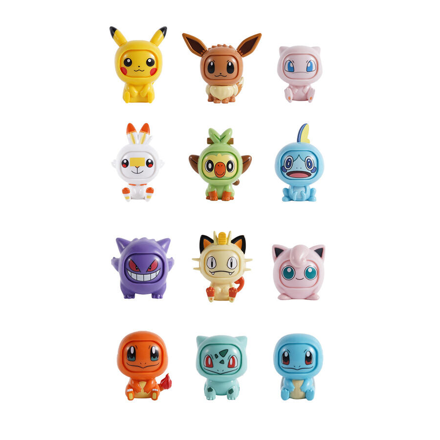 Face-changing Pokémon Figure Toy - Set of 12 | Pre order