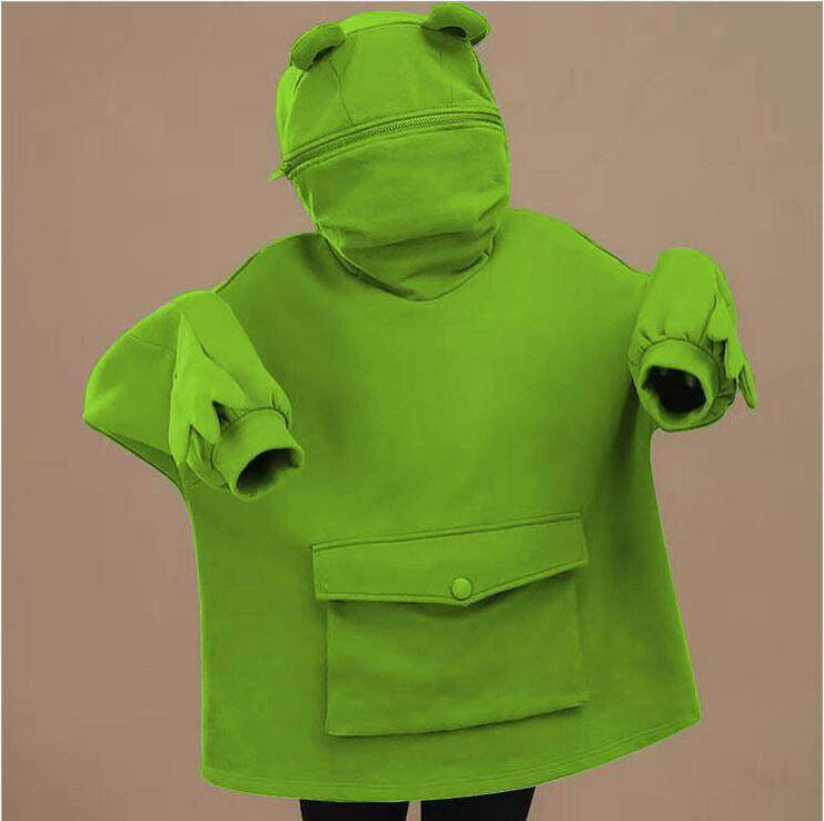 Frog hoodie online shopee