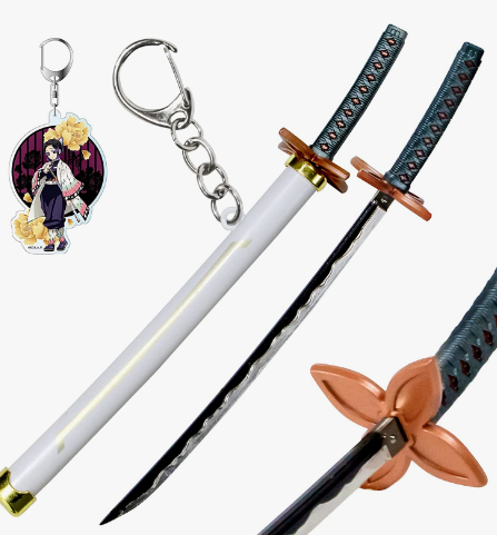 Shinobu 6 inches Anime Katana Sword Keychain